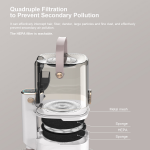 【VOLUAS】 3.2L Pet Grooming Vacuum Kit with Electric Clipper, Dog & Cat Hair Trimmer, Shedding Brush and Suction System, Low Noise Pet Hair Vacuum Grooming Tool