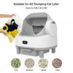 【Selfcleaner】 9L Smart Self-Cleaning Litter Box with APP Control, Automatic Cat Litter Box for Easy Cleaning, Hygienic & Convenient Pet Care Solution