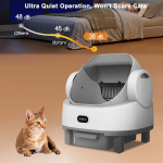 【Selfcleaner】 9L Smart Self-Cleaning Litter Box with APP Control, Automatic Cat Litter Box for Easy Cleaning, Hygienic & Convenient Pet Care Solution